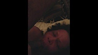 SSBBW Deepthroat cum down throat