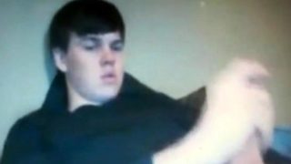 chubby young guy with huge  cock on cam