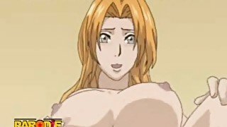 Busty Anime Blonde Riding Rangiku Matsumotos Cock Hard