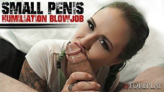 Small Penis Humiliation Blowjob