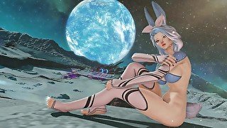 Cyber-Bunny (FFXIV/ Cyberpunk music video)