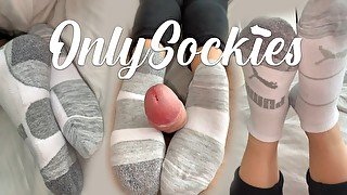 CUM All Over My Socks