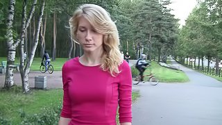 Hardcore sex video with Russian amateur couple Marina and Arthur