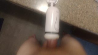 Solo Dan sliding his thick cock into this toy