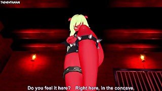 Hentai POV Feet Scanty Daemon Dominates You Panty & Stocking with Garterbelt