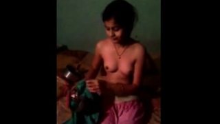 sexy northindian shows nude to bf