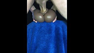 Super Hot Moaning Low Angle View Fucking Fake Pussy With Dripping Cum On Pussy Cleaned Up By Mouth