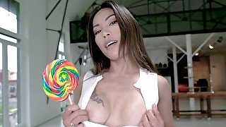 Little Asian Lollipop Lover