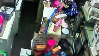 Str8 caught fucking on security camera in store