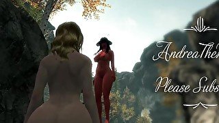 Demon Girl Fucks You With A Strap-on Taker POV Skyrim