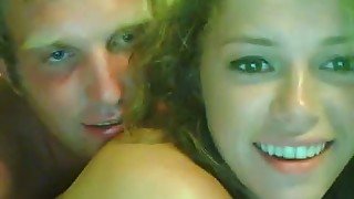 Kissing and having fun with my beautiful babe on web camera