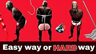 Slave Humbler Femdom Real Couple FLR BDSM Bondage Ass Hook Training Submissive Milf Stepmom