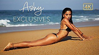 Bikini Photoshoot of Stunning Model on Beach  ASHY EXCLUSIVES