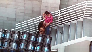 Couple Caught BJ at San Diego Convention Center