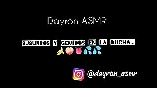 ASMR Audio Erótico gemidos y placer en la ducha 🚿🍌🔥😏