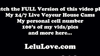 Lelu Love revealing last chapter of pregnancy scare results and foot/heels closeups catsuit & cuckolding JOI and more...