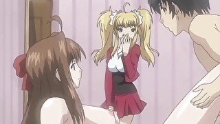 Two Horny Big Cock Craving Females Want Creampie  Hentai Anime 1080p