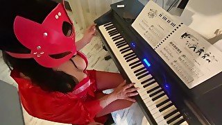 Adventures of MilfyCalla ep 97 The dick of piano teacher