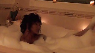 Erotic Soapy Bathtub Flexing Sexy Muscles by Pornstar Goddess