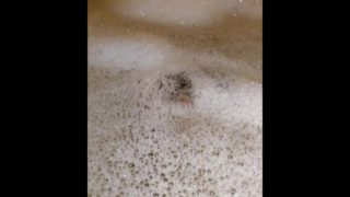 Precumplay in the bathtub, uncircumcised and micropenis play, I'm blueballing myself so bad =)