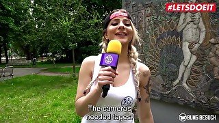 Wheel of porn is spinning and chick gets humped