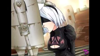 Nier automata 2b (near automatuh) derpixon