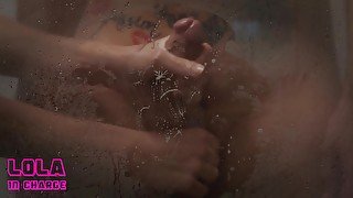 Handjob In Shower