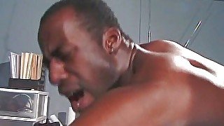 Big black boy fucked by his master