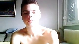 Serbian cute footballer big bubble ass nice cock on cam