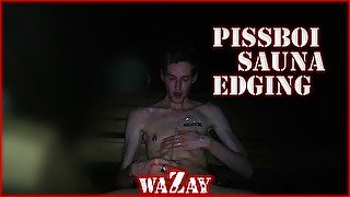 PissBoi Sauna Edging