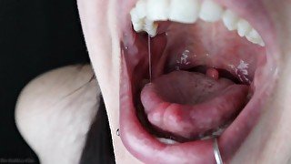 Your Uvula & Spit Fetish - HD