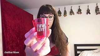 Doing Shots Of Cum CEI