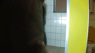 MILF auf der Toilette gebumst