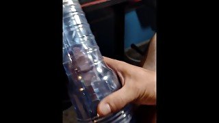 Male Moaning (ASMR) - Virgin uses FleshLight