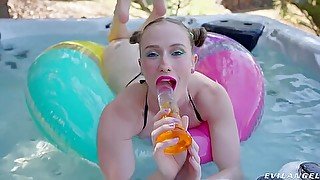 Witching Scarlet Chases Big Ass Sex
