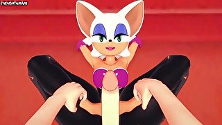 Hentai POV Feet Rouge The Bat Sonic the Hedgehog