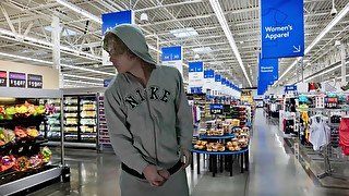 Straight Twink lost a bet and had to Jerk off at the supermarket and got CAUGHT