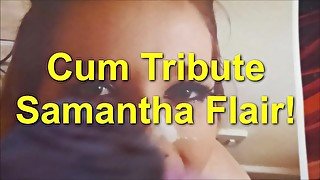 97 Duke Hunter Stone Cum Tribute - Samantha Flair (pls check her Vids and Support her)