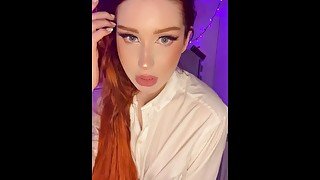 hot masturbation from beauty