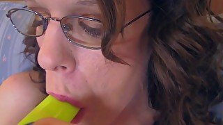 Casting audition amateur in glasses fucked and swallowing