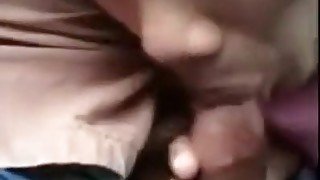 Cute teen 18+ in Hijab Blowjob in Car