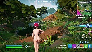 Fortnite gameplay ( skye nude)