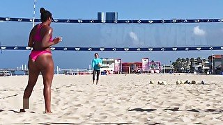 Beach Volleyball Big Ass