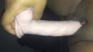 Horny morning dildo fuck