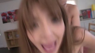 Cute Japanese Chieri Matsunaga is making an amazing BJ