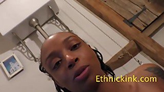 Ebony Milf Pissing