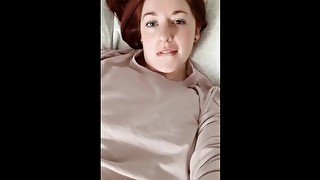 PAWG Redhead Slut finger fuck