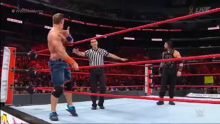 John cena vs roman regins full match