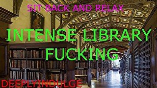 RISKY PUBLIC SEX IN A LIBRARY (ASMR AUDIO) INTENSE DIRTY PUBLIC FUCKING