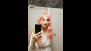 female mask disguise crossdresser transformation mtf 18